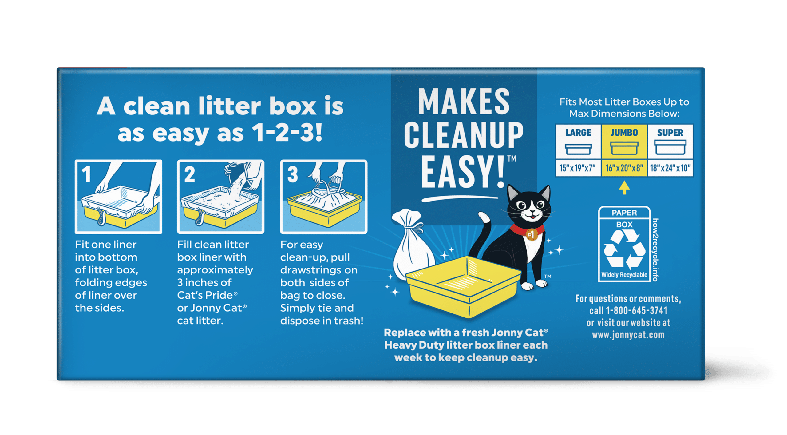 Jonny Cat Scented Heavy Duty Litter Box Liners - Image 9