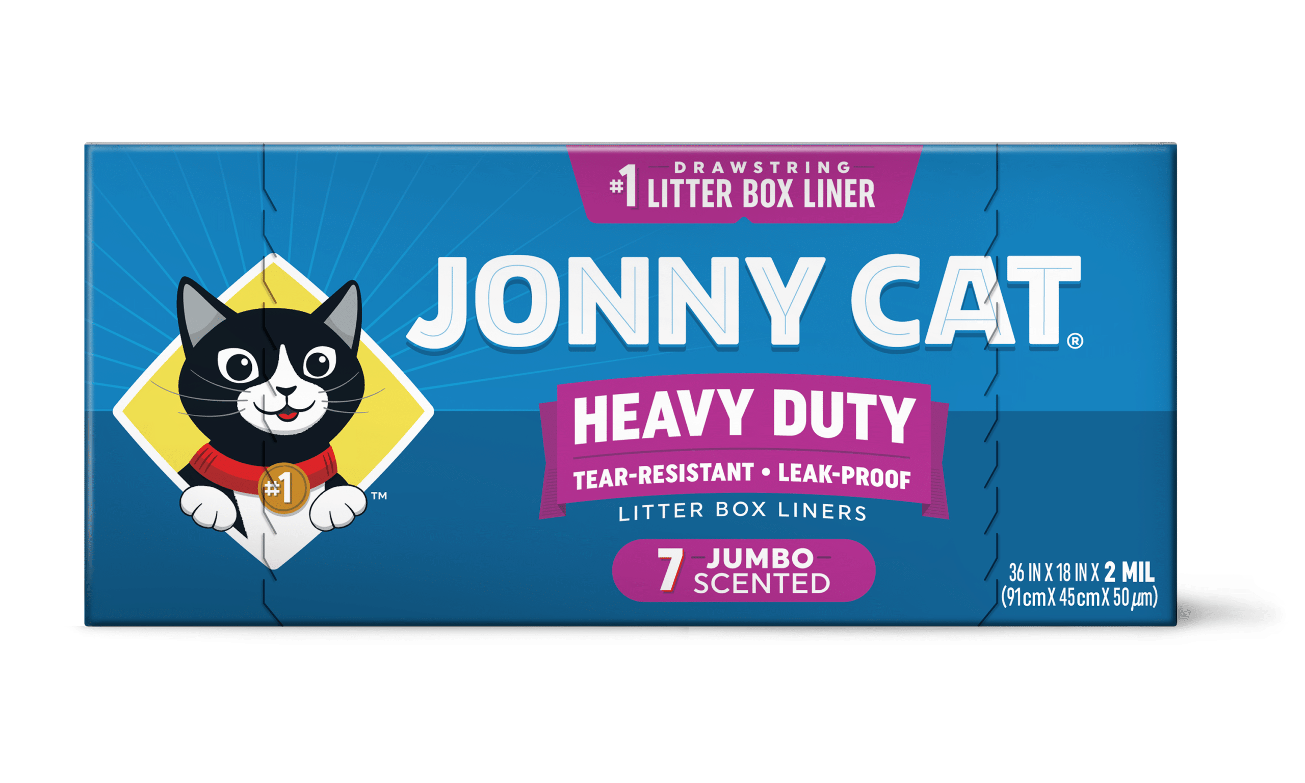 Jonny Cat Scented Heavy Duty Litter Box Liners - Image 7