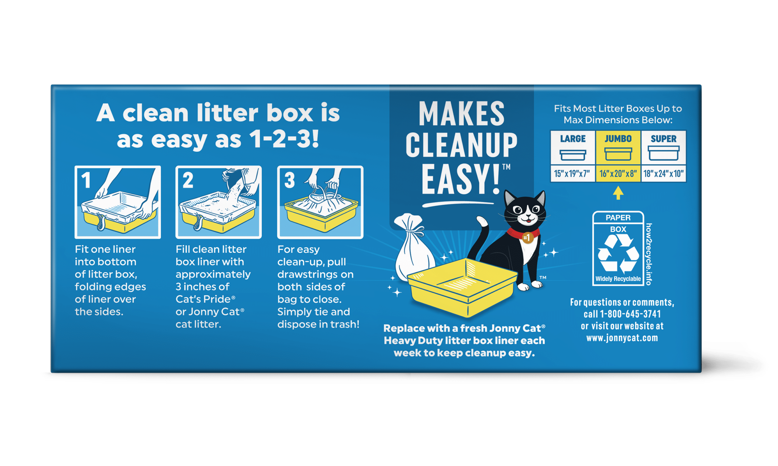 Jonny Cat Scented Heavy Duty Litter Box Liners - Image 8